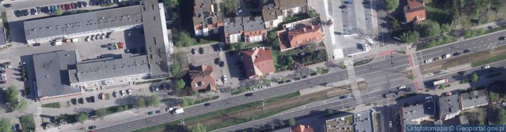 Zdjęcie satelitarne Elektrownie Wiatrowe Sobieski