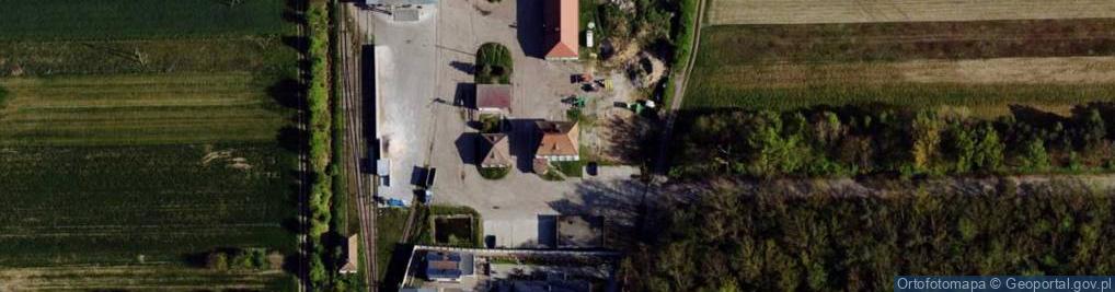 Zdjęcie satelitarne Elewator Sieradz