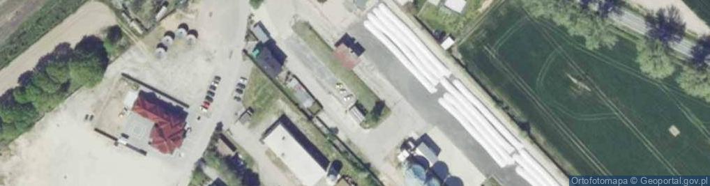 Zdjęcie satelitarne Elewator Zbożowy