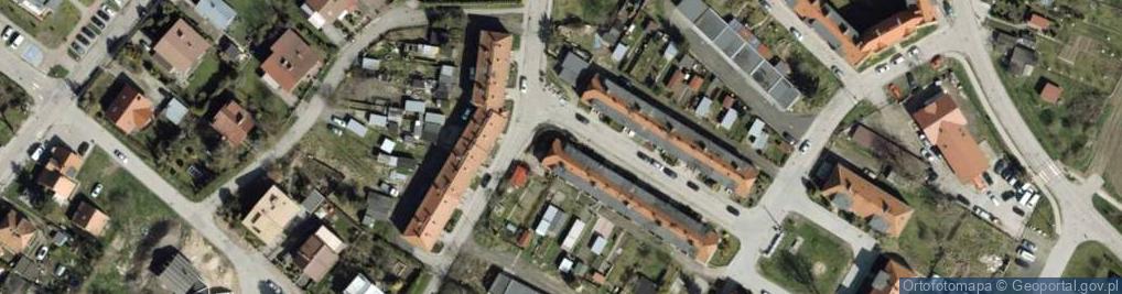 Zdjęcie satelitarne Elvar Biuro Projektów