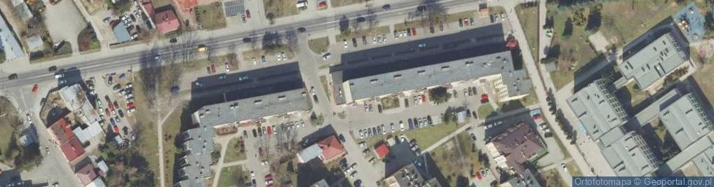 Zdjęcie satelitarne Elżbieta Skalska Firma Handlowo-Usługowa Flaming