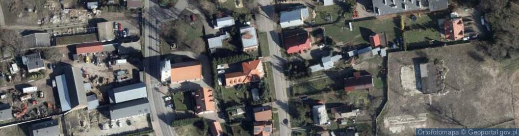 Zdjęcie satelitarne Elżbieta Wieczorek Przedsiębiorstwo Usługowo-Handlowe Wigplast