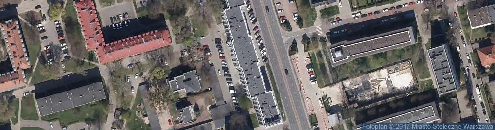 Zdjęcie satelitarne Em Ka Marciniak Tadeusz Stroińska Molenda Ewa