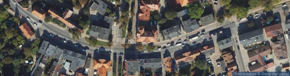 Zdjęcie satelitarne Energetyka i BHP