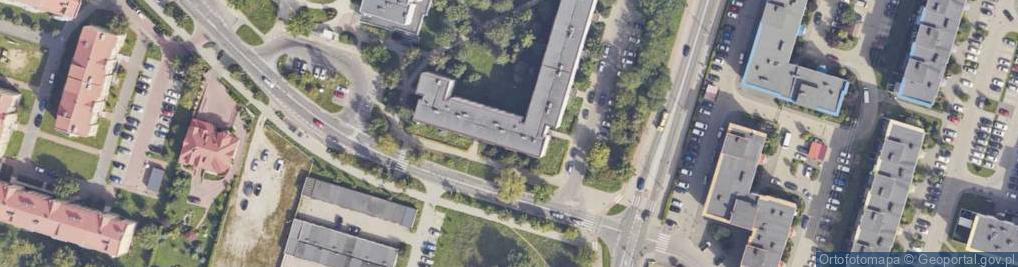 Zdjęcie satelitarne Energo Ubezpieczenia i Rzeczoznawstwo Janusz Krzyk Robert Krzyk