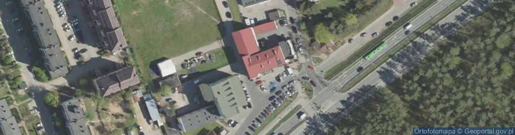 Zdjęcie satelitarne "English Zone" Centrum Językowe Elżbieta Skowron