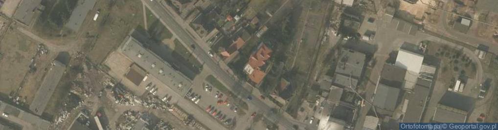 Zdjęcie satelitarne Ergo przed.Prod.-Usługowe Bożena Słowik