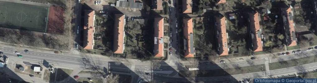 Zdjęcie satelitarne Ermina Łakomy