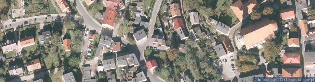 Zdjęcie satelitarne Esculap Leśniara i Wawiernia Generalny Importer Odzieży Onyx