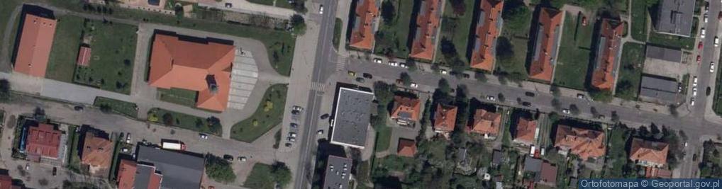 Zdjęcie satelitarne Eskulap Apteka, Kiełkowicz, Legnica