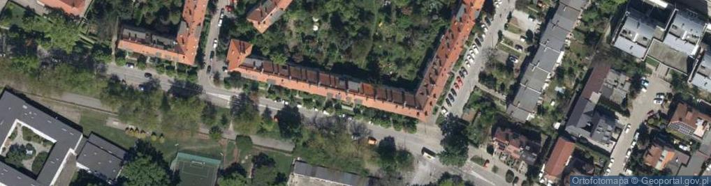 Zdjęcie satelitarne Eta Wzornictwo Projekt Produkcja Dziewanowska Dąbek Elżbieta i S Ka