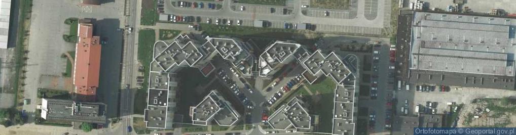 Zdjęcie satelitarne Eugeniusz Karaś Biuro Usług Projektowych i Nadzoru PT-Por