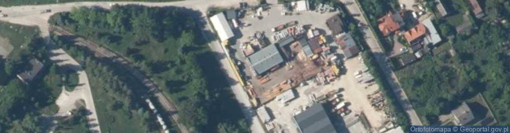 Zdjęcie satelitarne Euro Dachy Regliński Adam Blicharski Łukasz i Tomasz