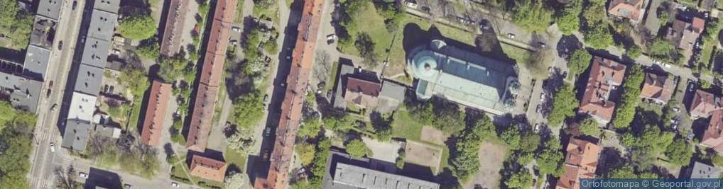 Zdjęcie satelitarne Euro Most Górny Śląsk Europa Dla Miasta Bytomia Stowarzyszenie Na Rzecz Rozwoju Wartości Europejskich