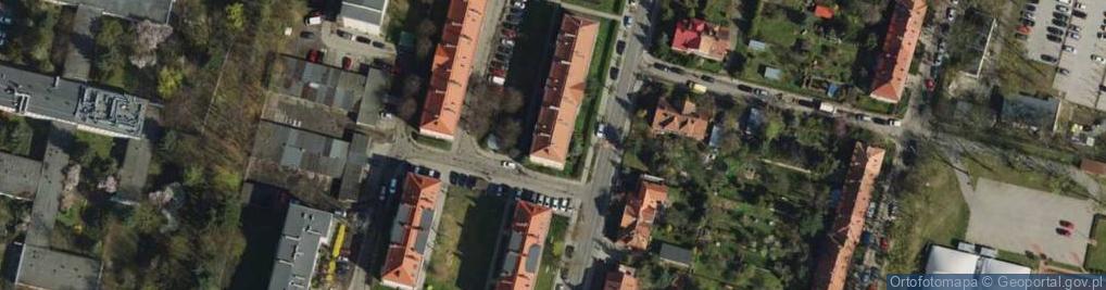 Zdjęcie satelitarne Euroagdrtv Mirosław Stanik "Mirs" Przedsiębiorstwo Handlowe