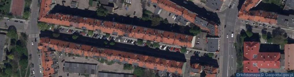 Zdjęcie satelitarne Eurobudex Mański, Legnica