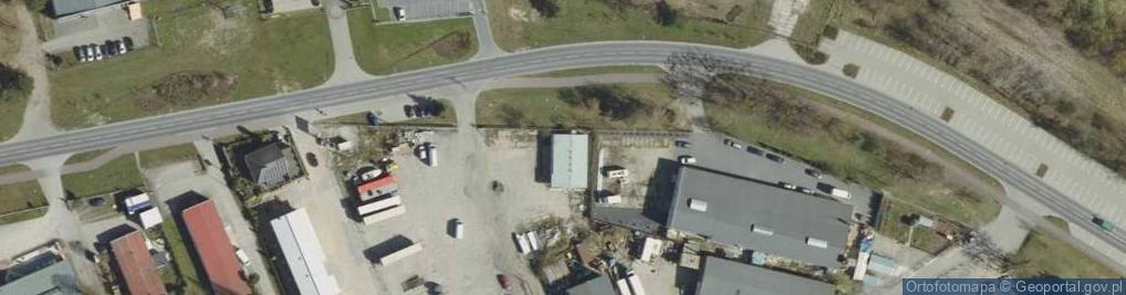 Zdjęcie satelitarne Eurodach Pokrycia Dachowe Monika Wacek