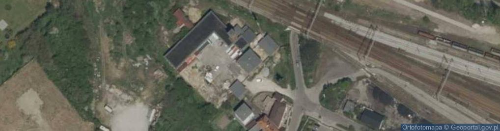 Zdjęcie satelitarne Eurofood Zakład Przetwórstwa Mięsnego w Likwidacji