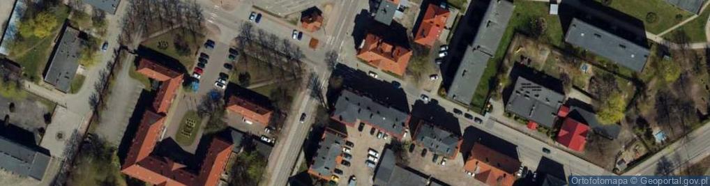 Zdjęcie satelitarne Eurofoto'''' - Zakład Fotograficzny -Lębork, ul.Czołgistów 4 A/1