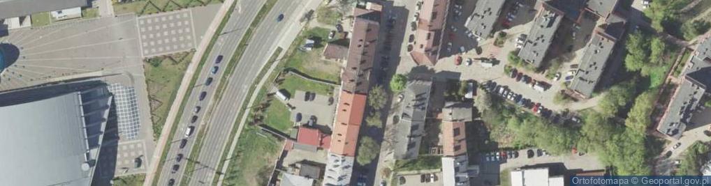Zdjęcie satelitarne Europejskie Centrum Biznesu M Różańska K Karaś