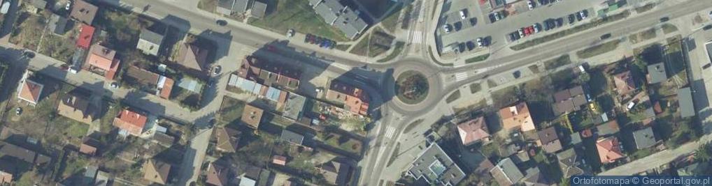 Zdjęcie satelitarne Europejskie Centrum Edukacyjne College Dariusz Piotr Krokowski