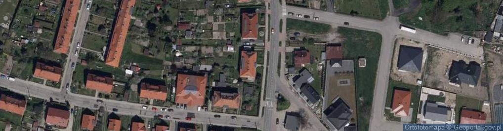 Zdjęcie satelitarne Europejskie Centrum Wsparcia Finansowego Jarosław Budny