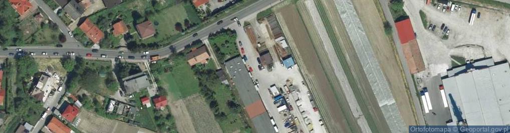 Zdjęcie satelitarne Eurotel - hurtownia materiałów teletechnicznych i energetycznych