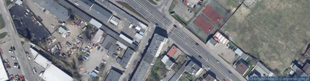 Zdjęcie satelitarne Evita Przedsiębiorstwo Usługowo Handlowe