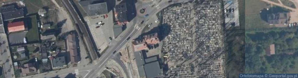 Zdjęcie satelitarne Ewa Asmus-Wittbrodt, "Apteka EskulapApteka pod Wieżą"