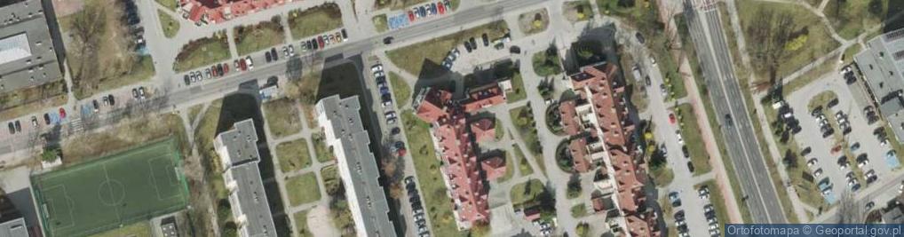 Zdjęcie satelitarne Ewa Bojarska-Radajewska Salon Fryzjerski