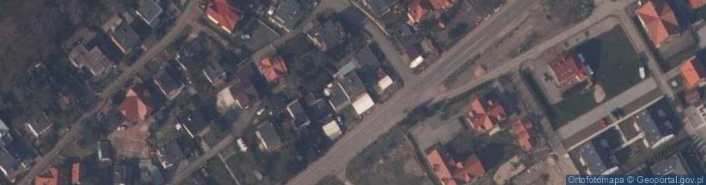 Zdjęcie satelitarne Ewa Damiana Osuch -Przedsiębiorstwo Produkcyjno-Handlowo-Usługowe, Hurt Detal.Export, Import, Wytwarzanie Wyrobów z Bursztynu