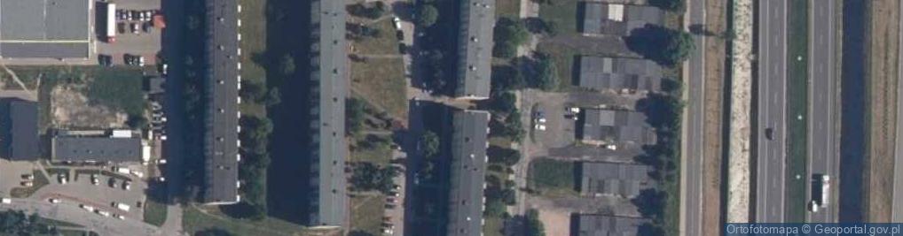Zdjęcie satelitarne Ewa Elżbieta Sadza Handel Usługi Sklep Spożywczy Aneta
