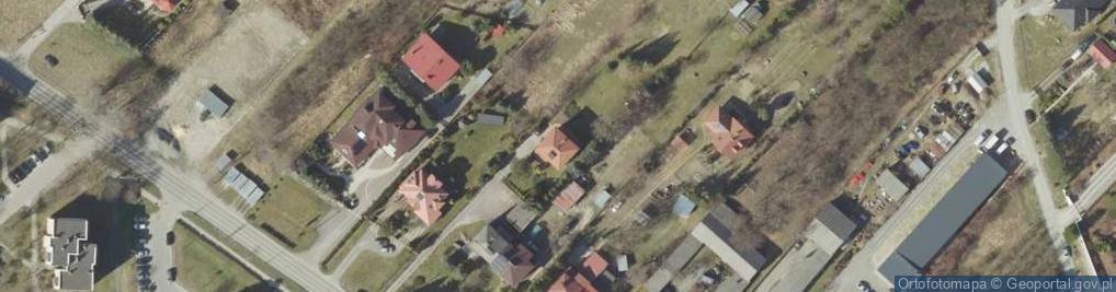 Zdjęcie satelitarne Ewa Gniazdek - Działalność Gospodarcza