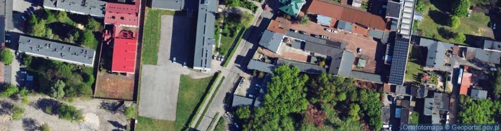 Zdjęcie satelitarne Ewa Gołaszewska Przedsiębiorstwo Zaopatrzenia Szkół i Biur Grafp