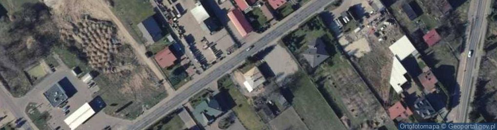 Zdjęcie satelitarne Ewa Hurt Detal Odzieżą Bocian Ewa