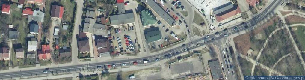 Zdjęcie satelitarne Ewa Ksieniewicz Prywatna Pracownia Protetyczna Protetyk
