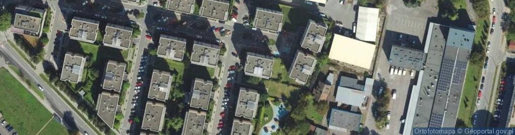 Zdjęcie satelitarne Ewa Miśków-Janik Firma Handlowo-Usługowa Koliber