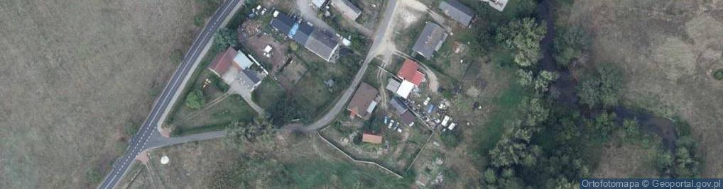 Zdjęcie satelitarne Ewa Wiśniewska Handel i Usługi