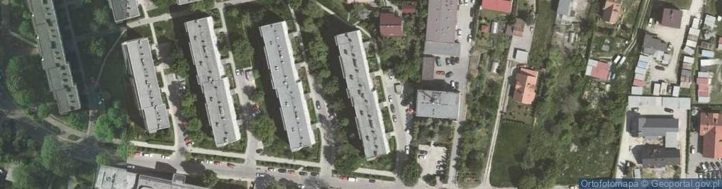 Zdjęcie satelitarne Ewa Żmurkiewicz Firma Handlowo Usługowa Erato