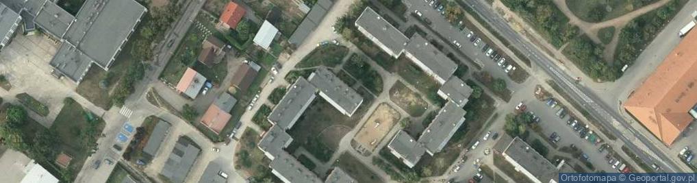 Zdjęcie satelitarne Ewelina Brucka Firma Produkcyjno-Handlowo-Usługowa Ewe
