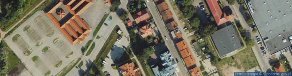 Zdjęcie satelitarne Export Import A & A z Udziałem Zagranicznym