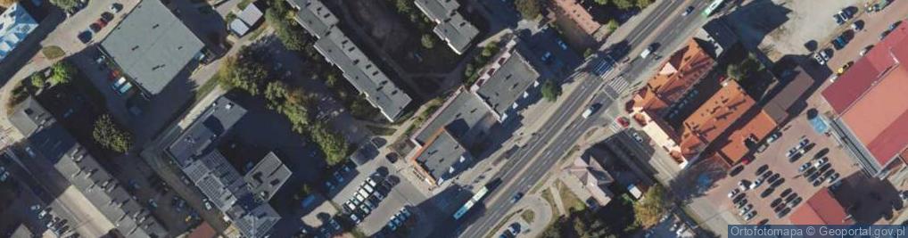 Zdjęcie satelitarne Export Import Handel Artyk Przemysłowymi Białystok