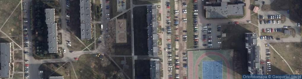 Zdjęcie satelitarne Export Import Hurt Det Handel Okrężny Transport Towarowy Siewierski D