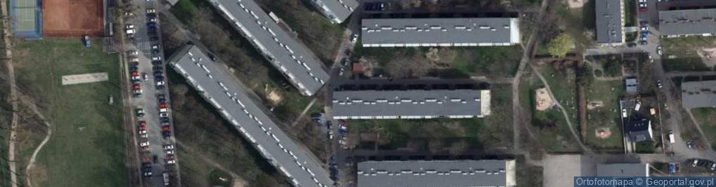 Zdjęcie satelitarne Export Import Oraz Handel Artyk Przemysłowymi