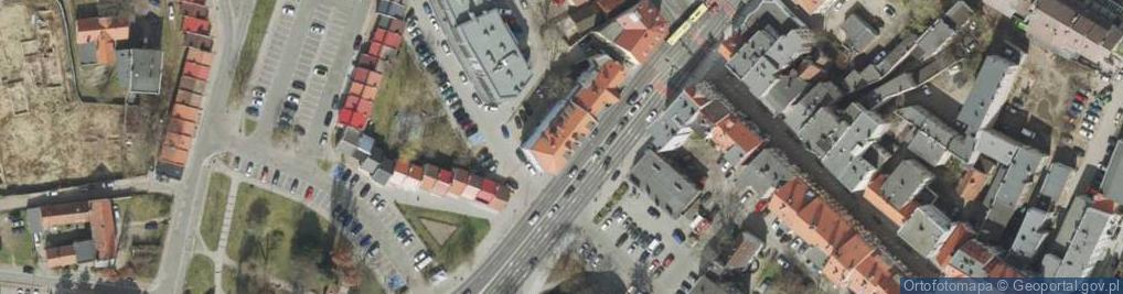 Zdjęcie satelitarne F H Borowiecki
