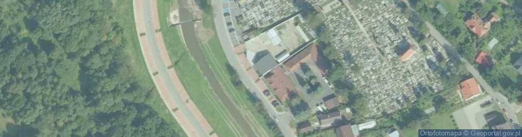 Zdjęcie satelitarne F.H.U.Arka