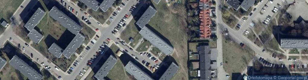 Zdjęcie satelitarne F H U Danuta Piwowarczyk Danuta