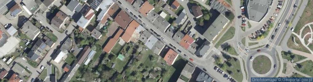 Zdjęcie satelitarne F H U Elwet Bogdan Strzeszewski Radosław Chomentowski