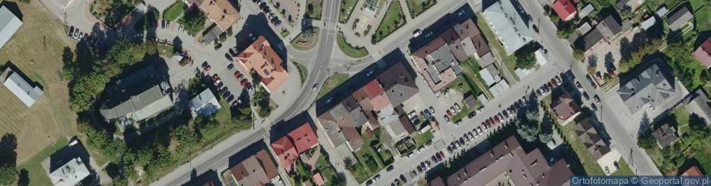Zdjęcie satelitarne F.H.U.Evan Jacek Łapa