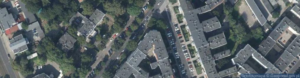 Zdjęcie satelitarne F.H.U Heks Adam Hałaczkiewicz